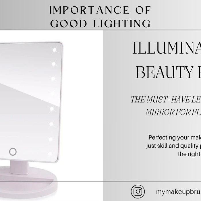 Illuminate Your Beauty Routine: The Must-Have LED Sensor Cosmetic Mirror for Flawless Makeup