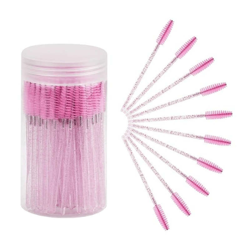 100PCS Disposable Mascara Wands - Lash And Brow Grooming