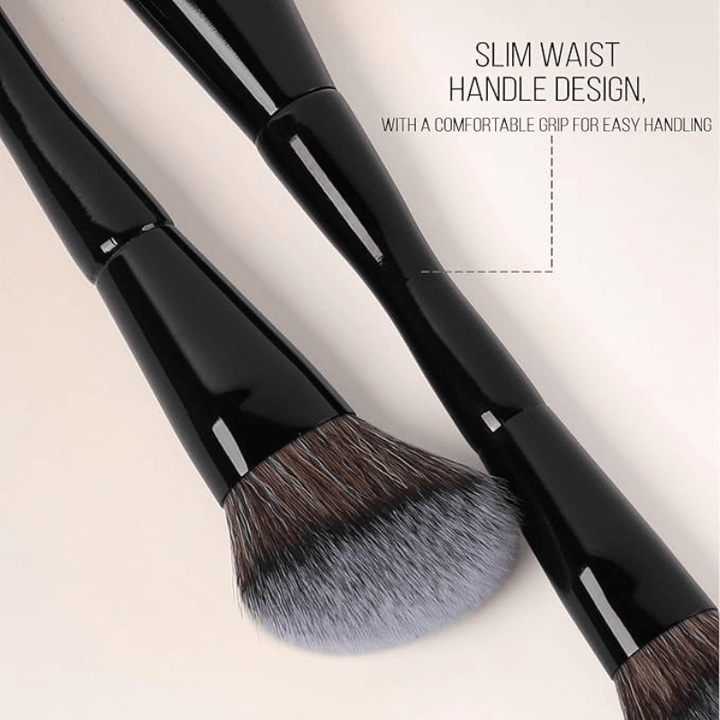 Double Ended Brush - Professional Makeup Foundation Contour Brush