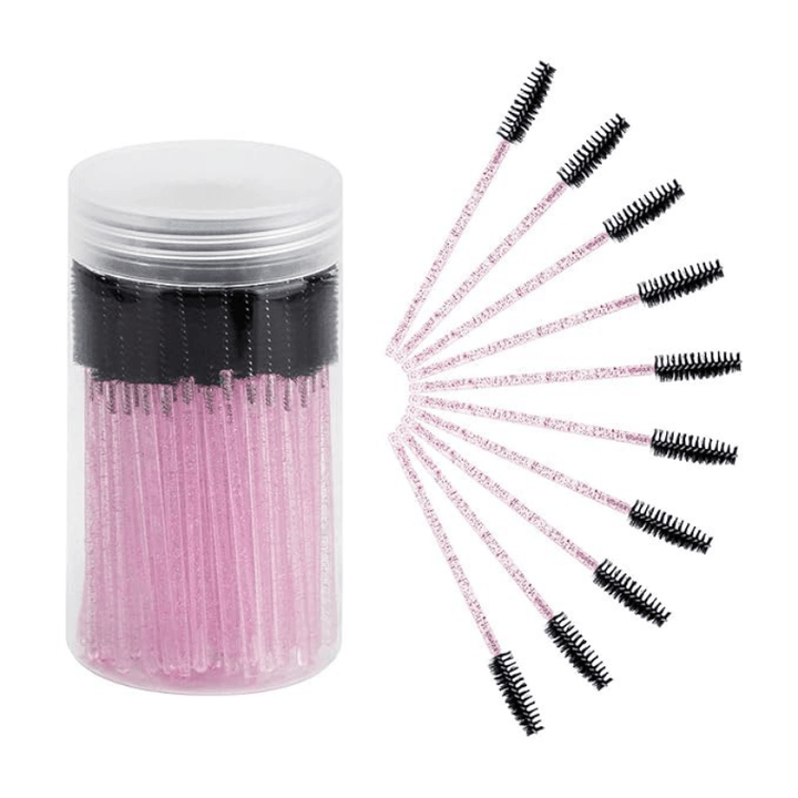 100PCS Disposable Mascara Wands - Lash And Brow Grooming