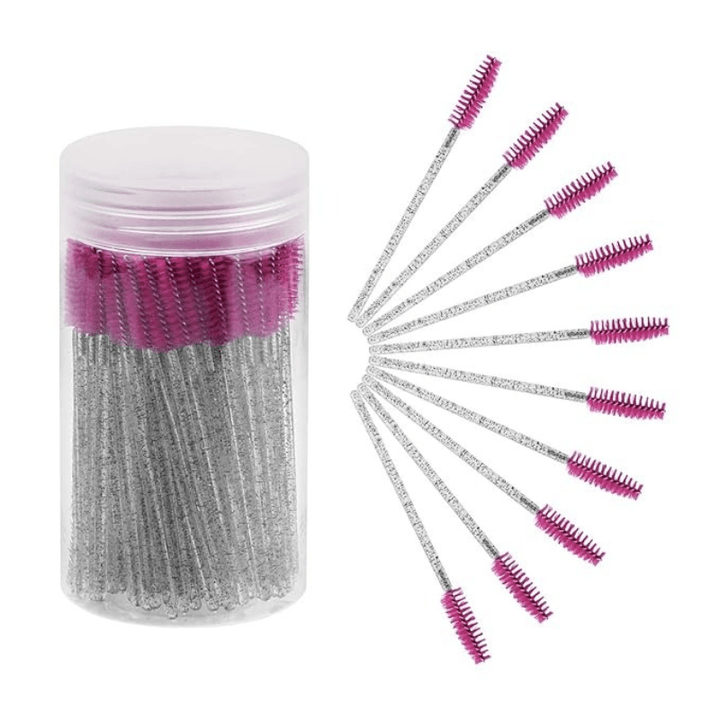 100PCS Disposable Mascara Wands - Lash And Brow Grooming