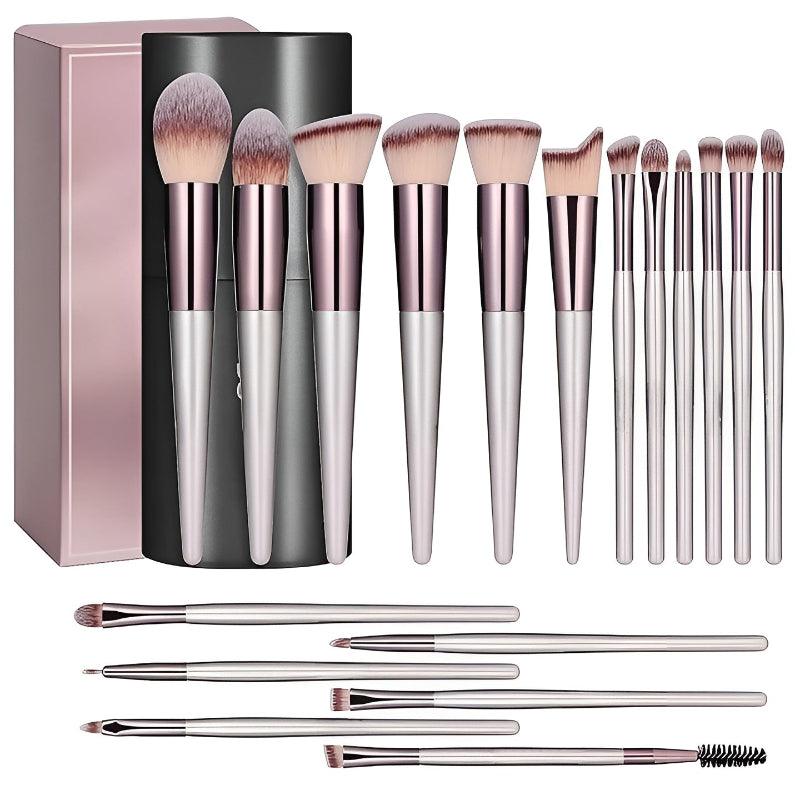 18 Piece Makeup Brush Set – A Complete Kit For Flawless Application