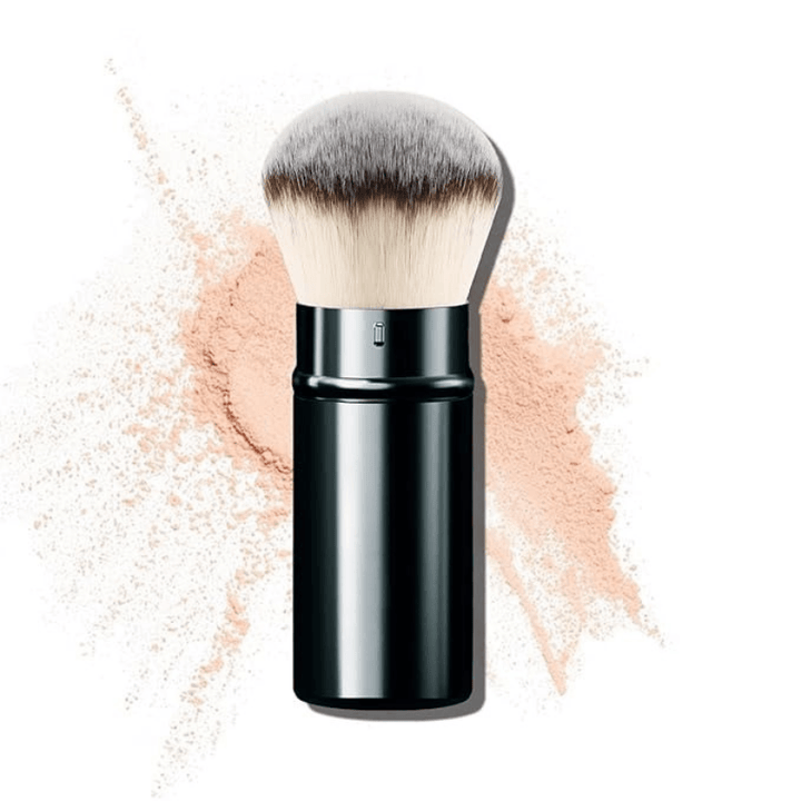 Retractable Kabuki Brush Travel Friendly Makeup Tool