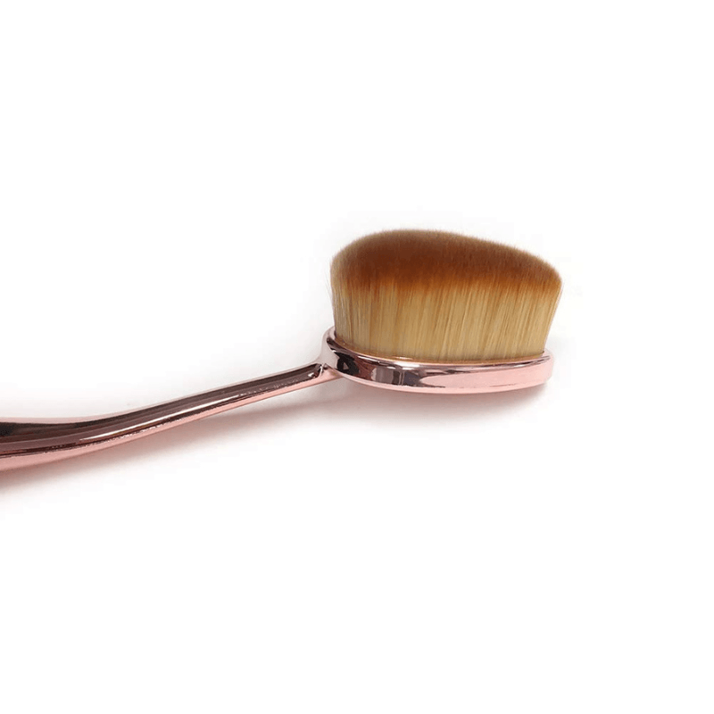 Mermaid Oval Contour Brush For Flawless Makeup Application