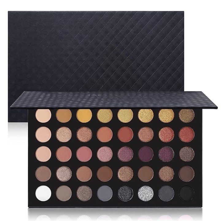 Neutral Smokey Eyeshadow Palette With 40 Pigmented Shades