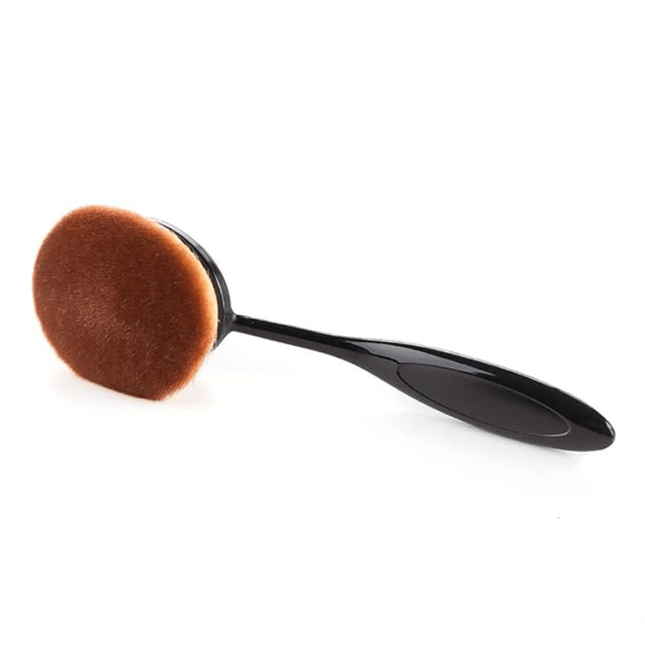 Oval Foundation Brush Flawless Application For Liquid And Powder