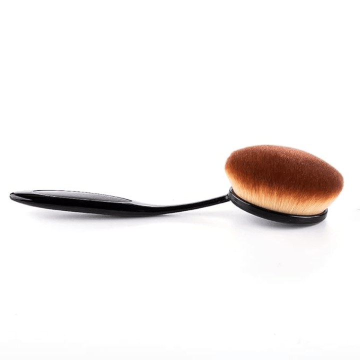 Oval Foundation Brush Flawless Application For Liquid And Powder