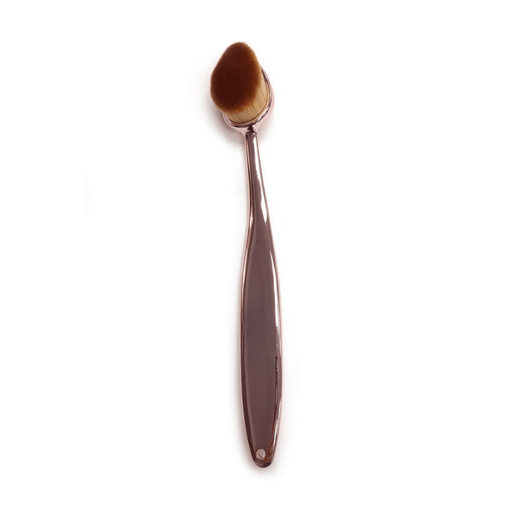 Mermaid Oval Contour Brush For Flawless Makeup Application