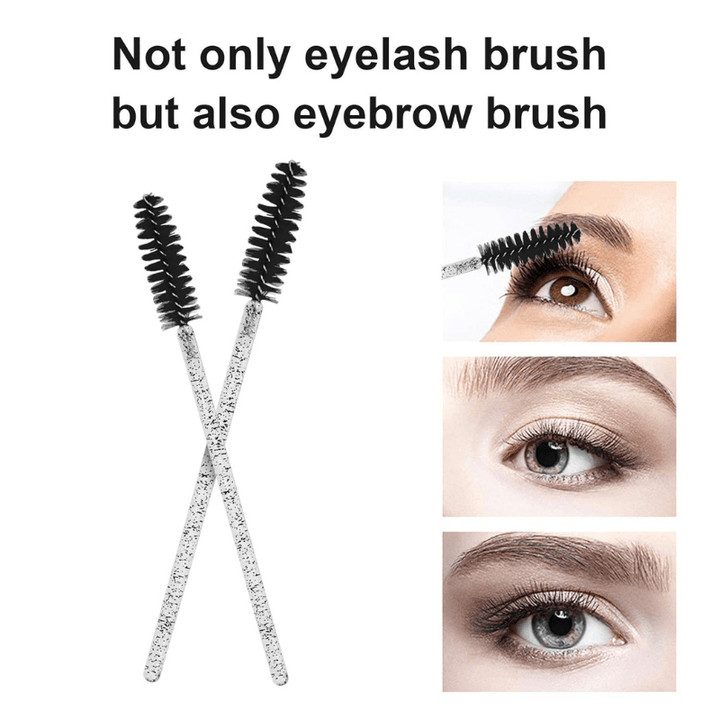 100PCS Disposable Mascara Wands - Lash And Brow Grooming