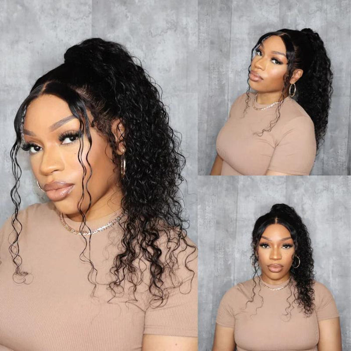 Upgrade Glue Less 360 Lace Frontal Wig With Hidden Strap