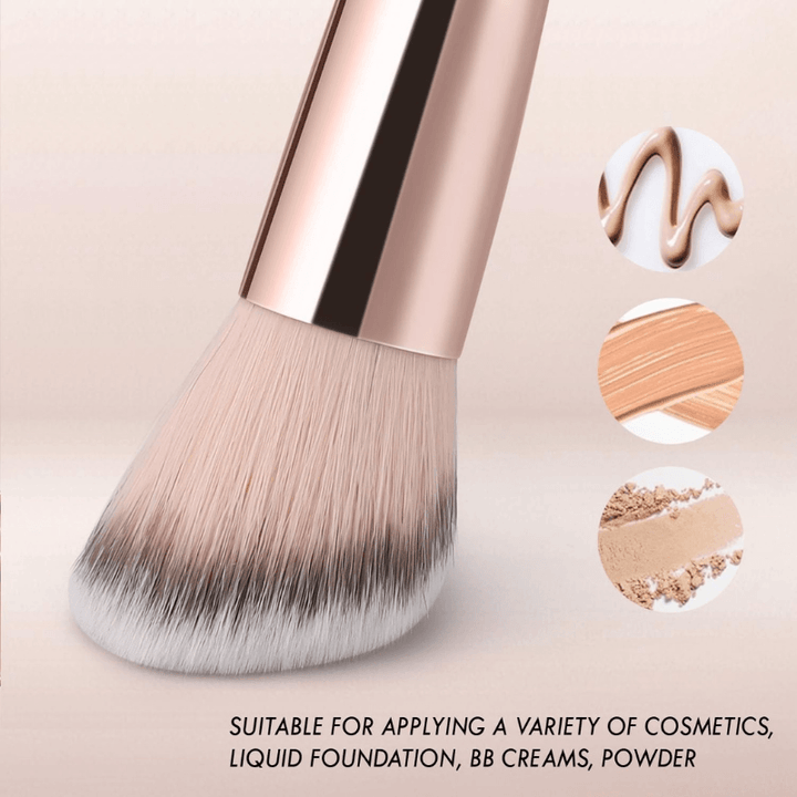 Double Ended Brush - Professional Makeup Foundation Contour Brush