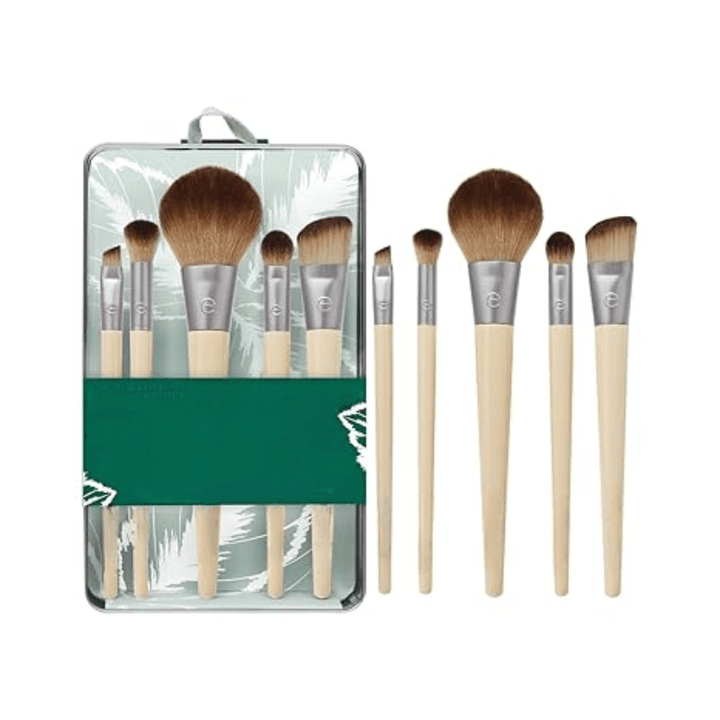 Bamboo Makeup Brush Set - Travel Friendly Beauty Tools