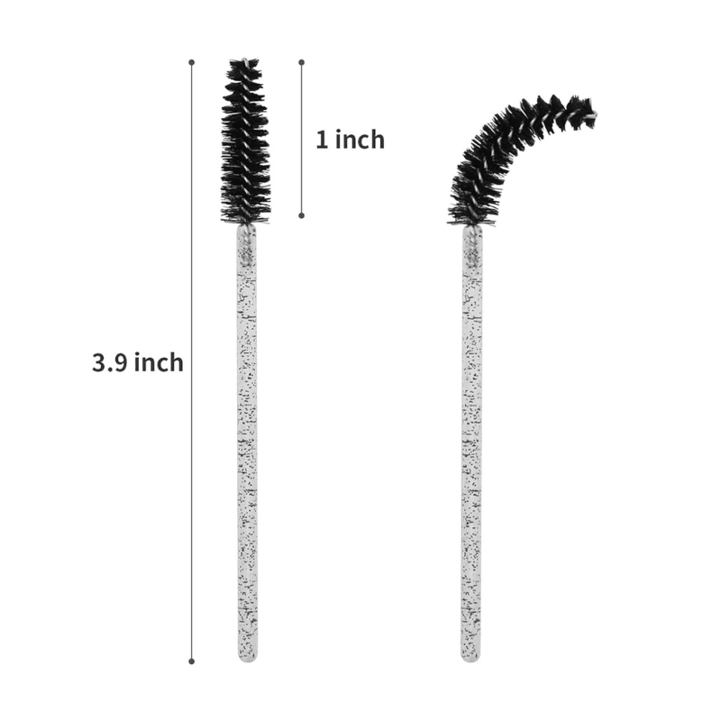 100PCS Disposable Mascara Wands - Lash And Brow Grooming