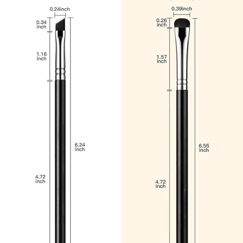 Eyeliner Smudge Brush Set For Dual Function Flawless Makeup