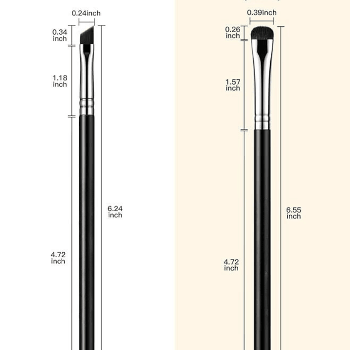 Eyeliner Smudge Brush Set For Dual Function Flawless Makeup