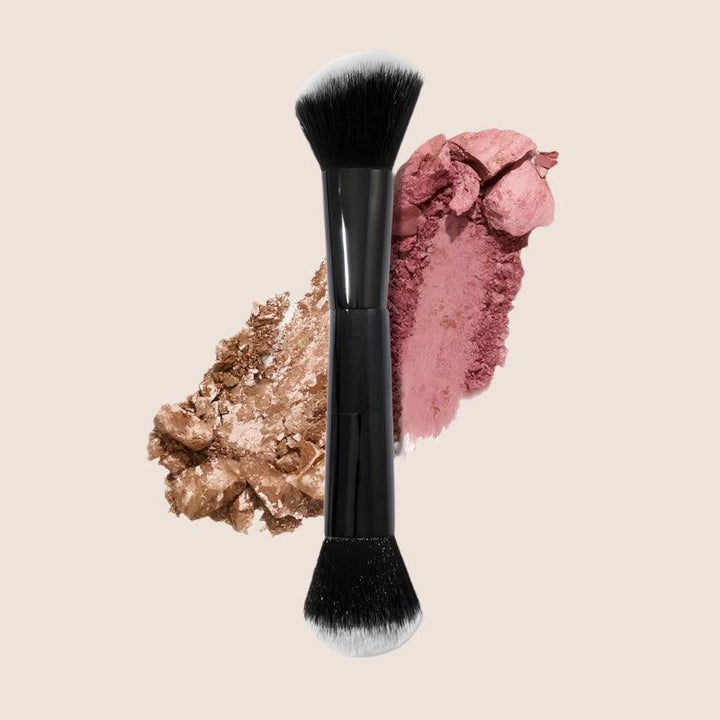 Dual Ended Blush Bronzer Brush for Effortless Application