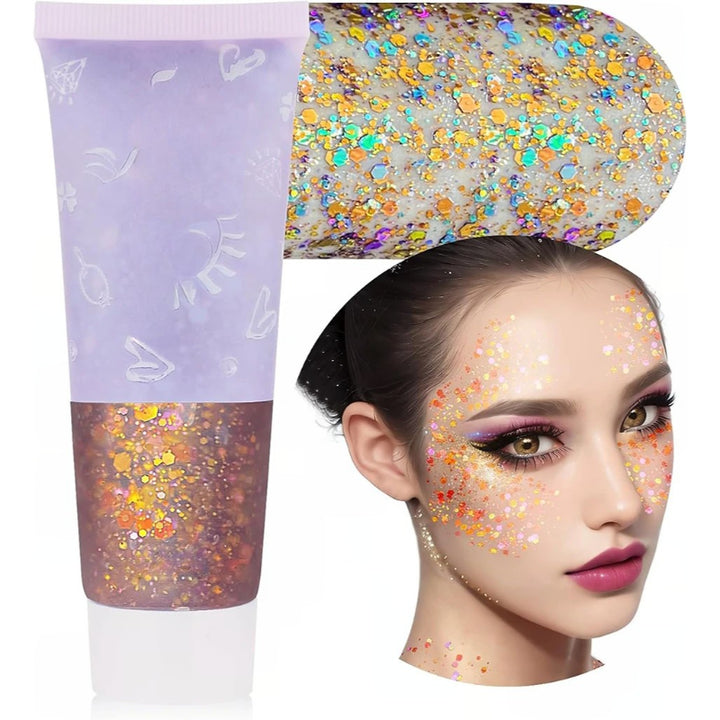 Holographic Glitter Gel Multi Use Shimmering and Long Lasting