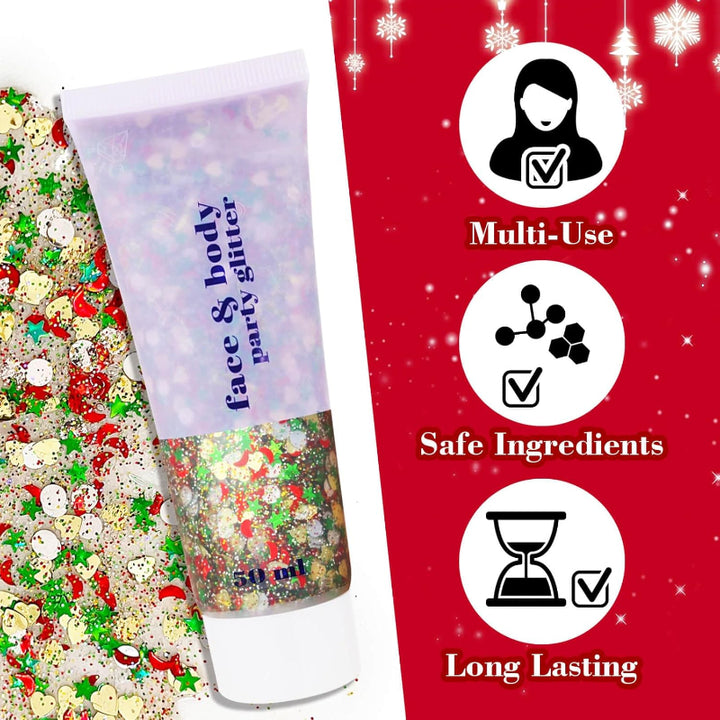 Multi Occasion Party Glitter Gel for Events and Celebrations