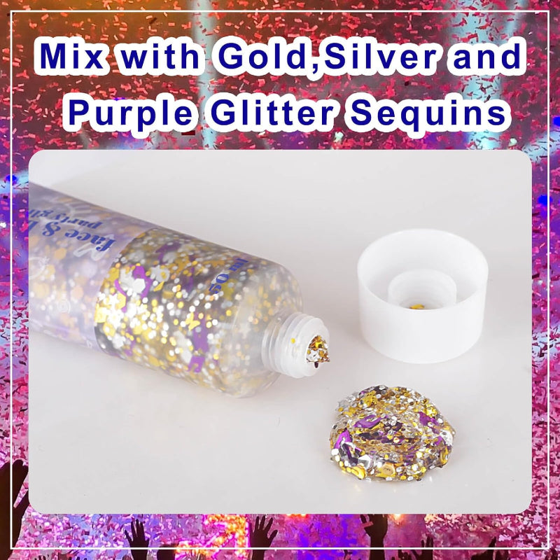 Multi Occasion Party Glitter Gel for Events and Celebrations