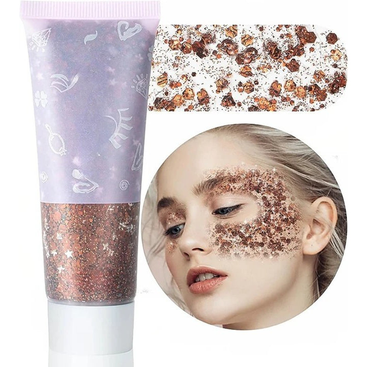 Multi Purpose Party Glitter Gel for Events and Celebrations