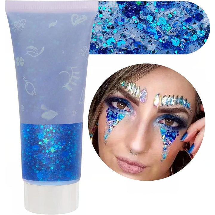 Multi Purpose Party Glitter Gel for Events and Celebrations