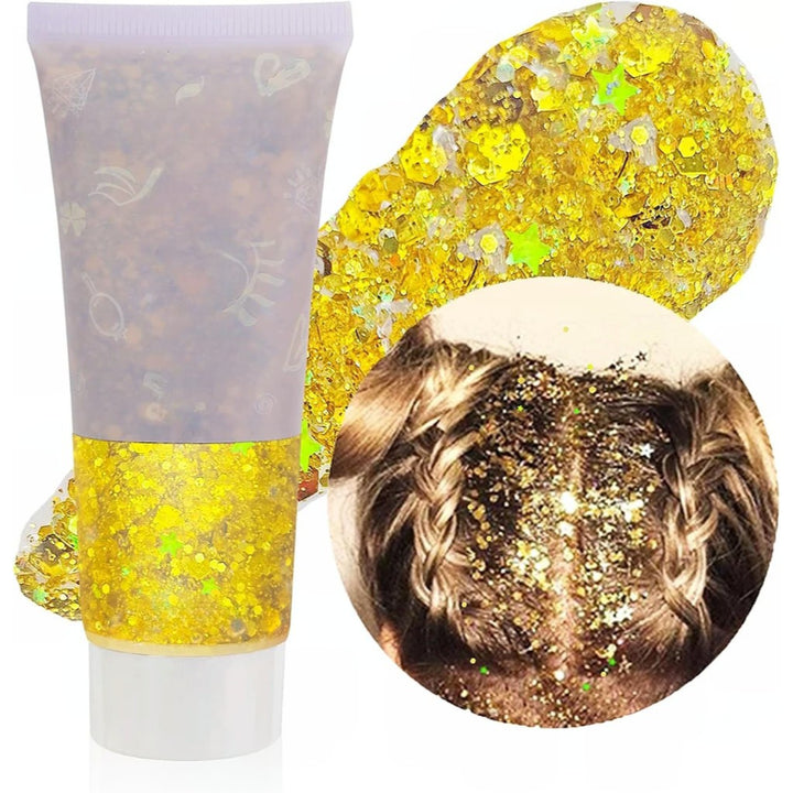 Multi Purpose Party Glitter Gel for Events and Celebrations