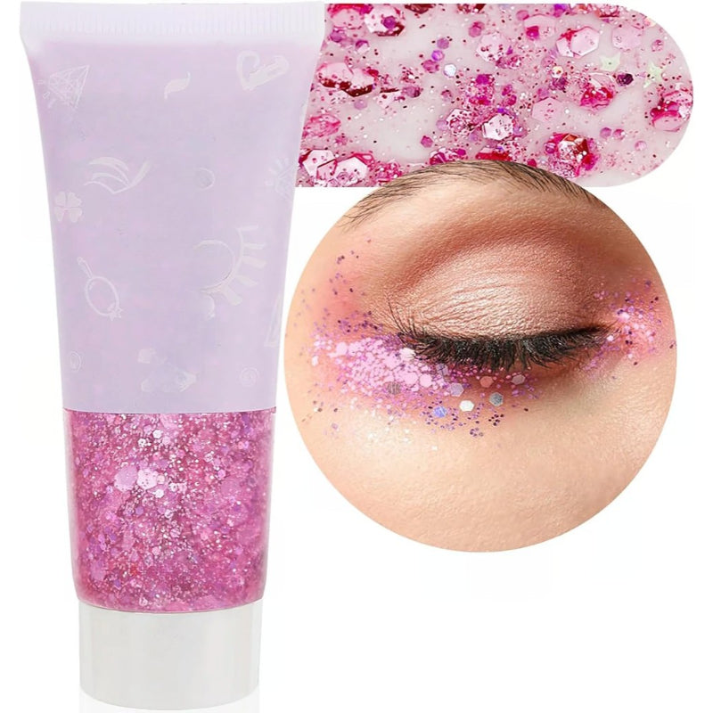 Multi Purpose Party Glitter Gel for Events and Celebrations