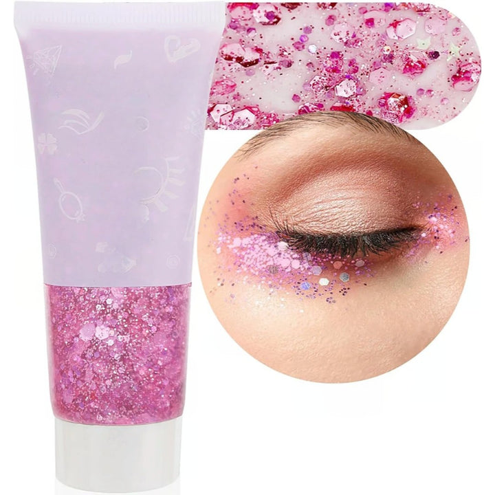 Multi Purpose Party Glitter Gel for Events and Celebrations