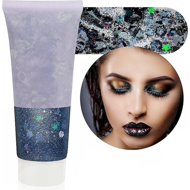 Multipurpose Party Glitter Gel for Festivals and Celebrations