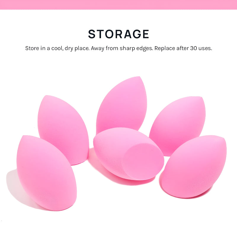 Versatile Reusable Makeup Sponge Set