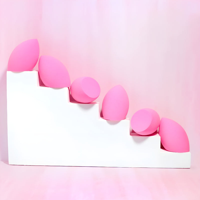 Versatile Reusable Makeup Sponge Set