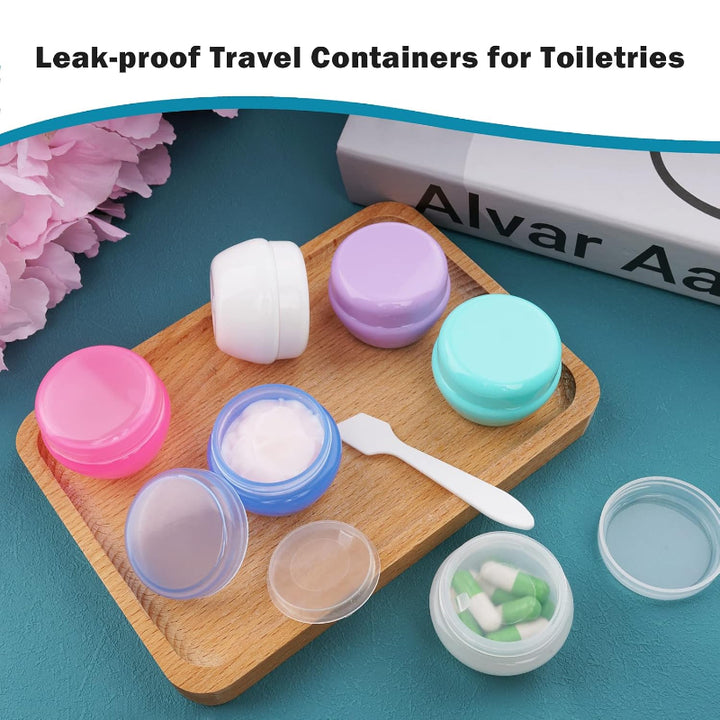 Travel Containers Set Leakproof Bottles For Toiletries And Cosmetics