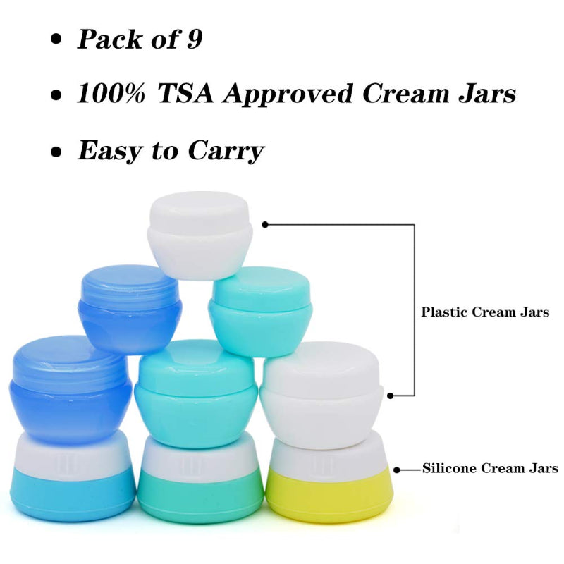 Travel Containers Set Leakproof Bottles For Toiletries And Cosmetics