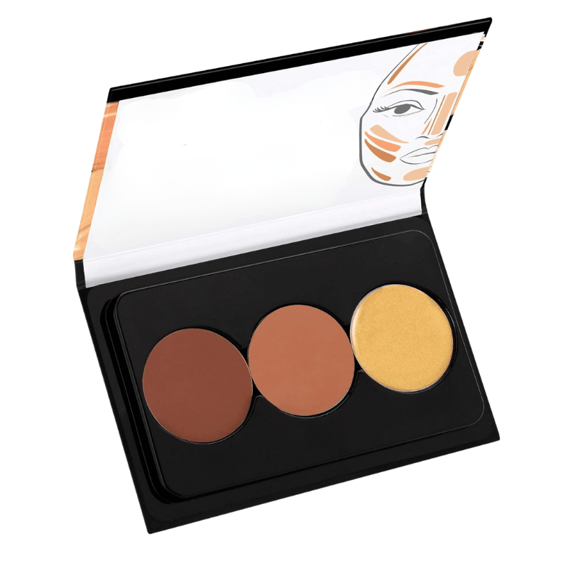 Cream Contour Palette Sculpted Definition And Natural Finish