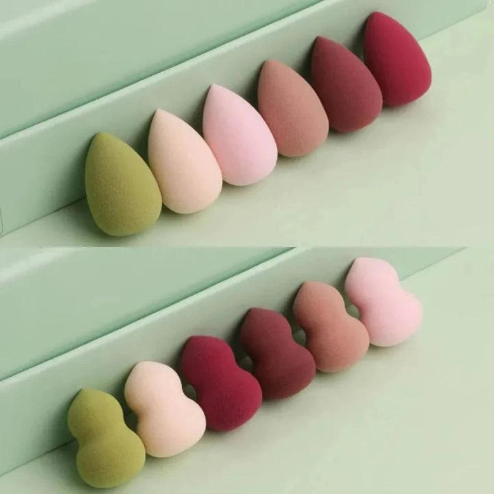 10/30 Pcs Mini Cosmetic Foundation Puff – Soft and Reusable