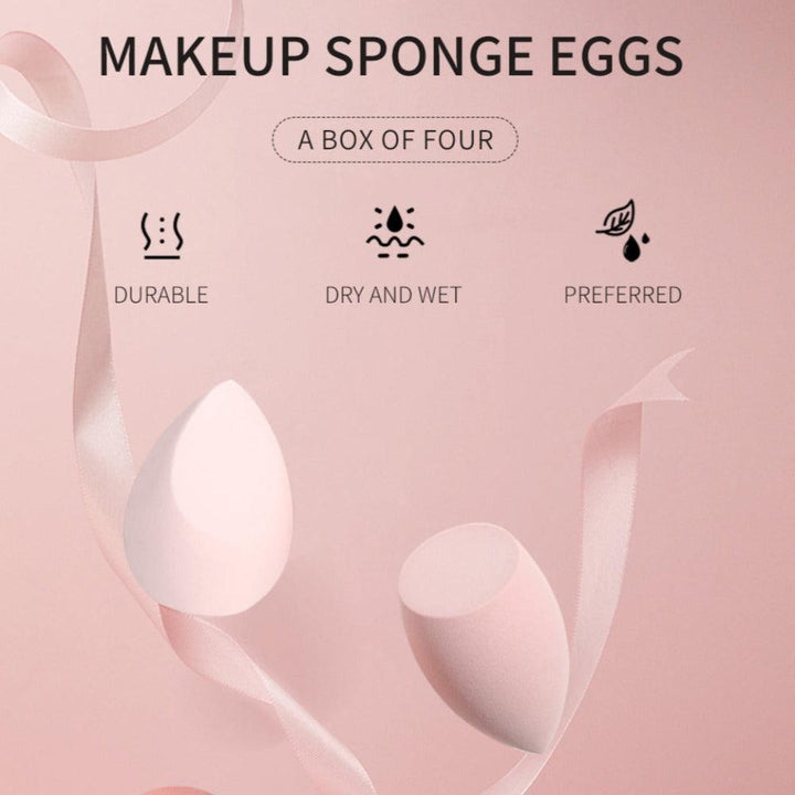 Premium Makeup Sponge Set – Wet And Dry Cosmetic Puffs