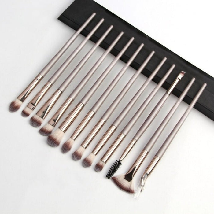 3/12/15 Pcs Makeup Brushes Tool Set