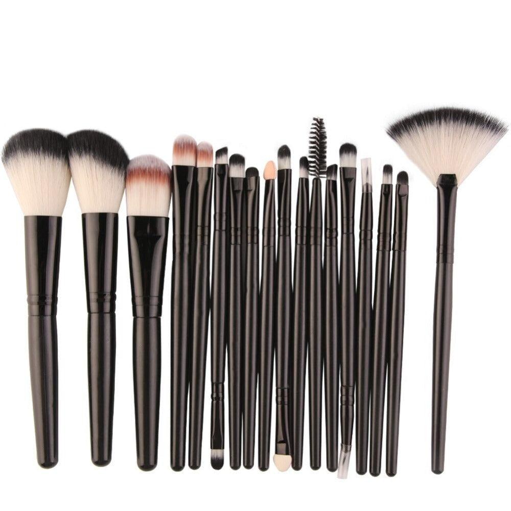 18Pcs Makeup Brush Set - Perfect for Face and Eye Makeup Set