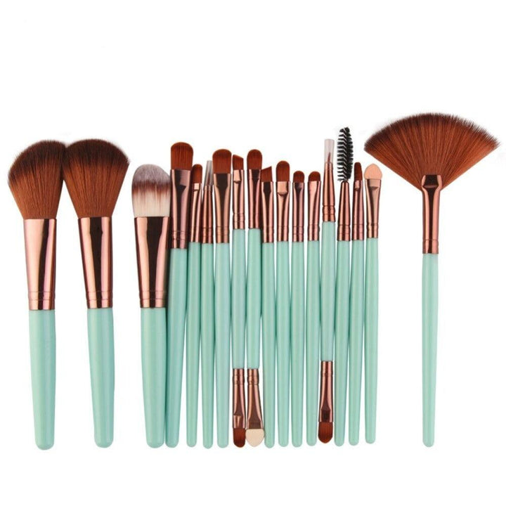 18Pcs Makeup Brush Set - Perfect for Face and Eye Makeup Set