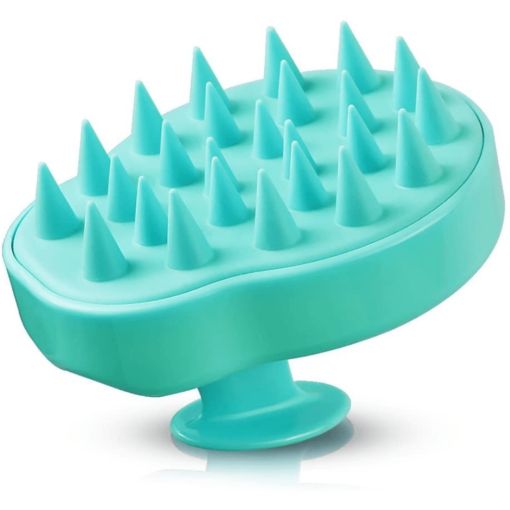 Silicone Scalp Massager Brush - Shampoo Brush 4 Pieces