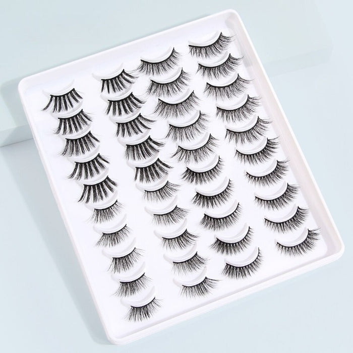 20 Pairs/Box 3D Faux Mink Eyelashes