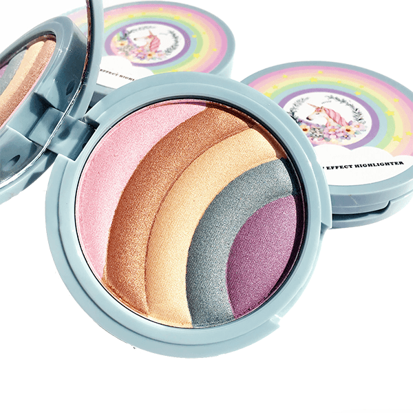 Rainbow Unicorn Highlighter For Face And Body - 5 Shades