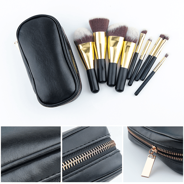 Mini Travel Brush Set – Compact Brush Kit for On-the-Go Beauty