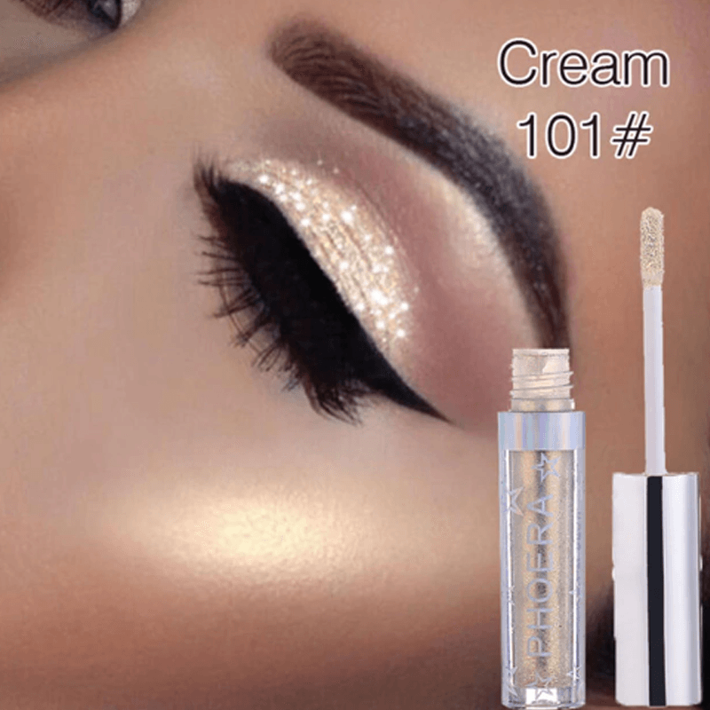 Metallic Liquid Eyeshadow – High-Pigment, Long-Lasting Shine