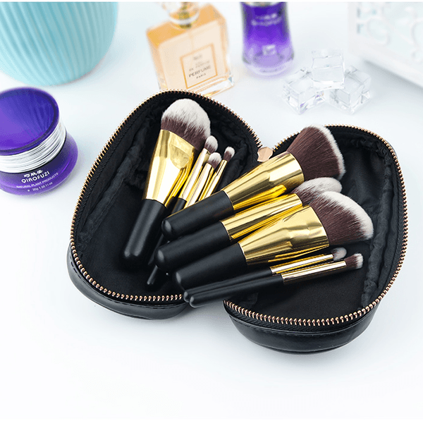 Mini Travel Brush Set – Compact Brush Kit for On-the-Go Beauty