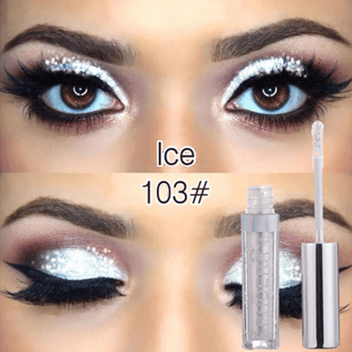 Metallic Liquid Eyeshadow – High-Pigment, Long-Lasting Shine