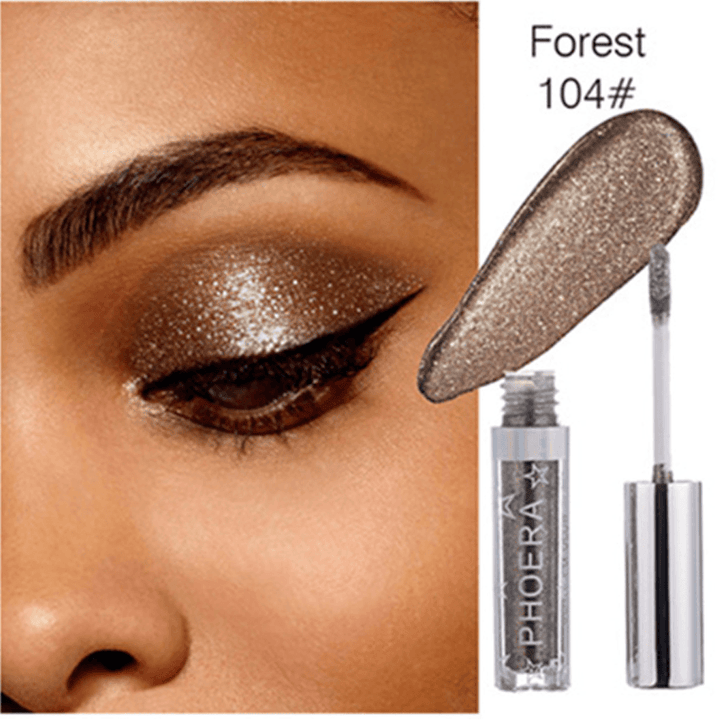 Metallic Liquid Eyeshadow – High-Pigment, Long-Lasting Shine