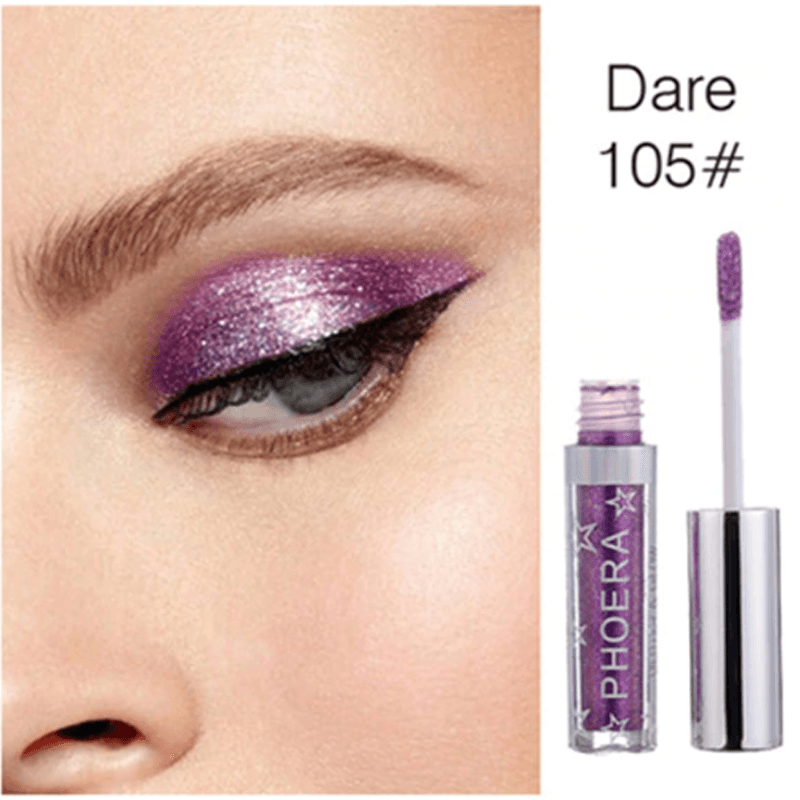 Metallic Liquid Eyeshadow – High-Pigment, Long-Lasting Shine