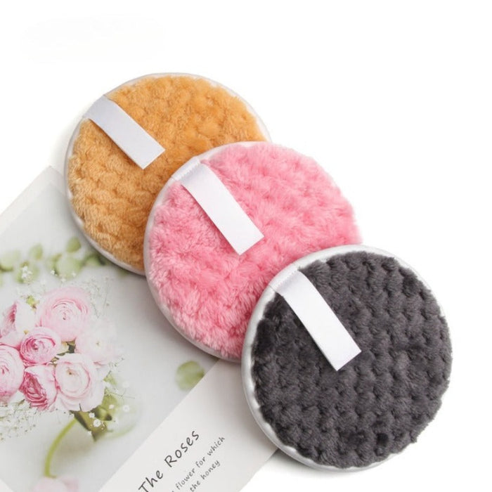 2/3/6PCS Soft Microfiber Makeup Remover Cloth Pads