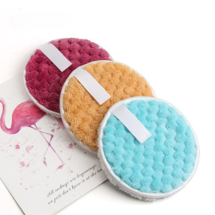 2/3/6PCS Soft Microfiber Makeup Remover Cloth Pads